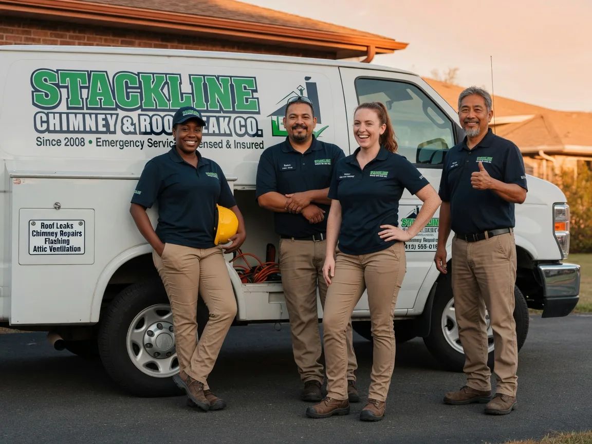 Chimney flashing repair company in Central City, PA